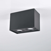 LAMPA sufitowa HADAR Q2 313140 Polux metalowa OPRAWA prostokątna plafon regulowany czarny