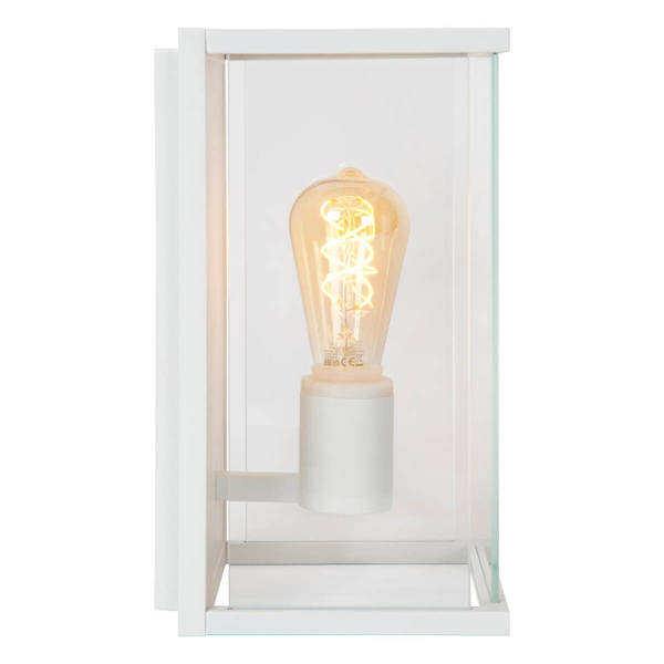 Elewacyjna lampa ścienna Claire 27883/01/31 IP54 szklany biały