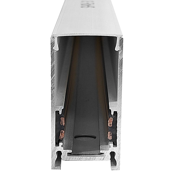 Magnetyczny szynoprzewód natynkowy 825 Domeno LED metalowy biały