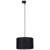 Trójobwodowa lampa szynowa wisząca Tracer 10689 tuba klosz czarny