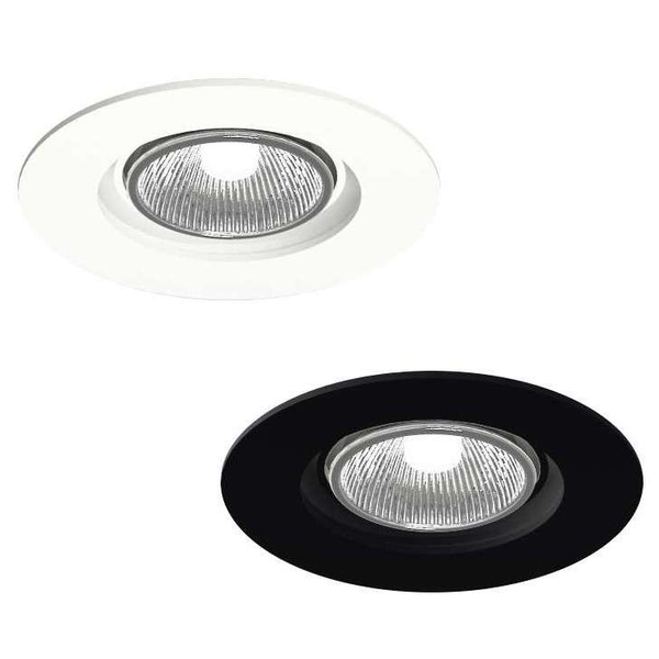 Oczko LAMPA sufitowa TOKIO 7383 Shilo podtynkowa OPRAWA ruchoma okrągła wpust biały