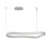 Dekoracyjna lampa wisząca ściemnialna MIRABELLA LED 48W 3000K AZ6752 biała aluminiowa