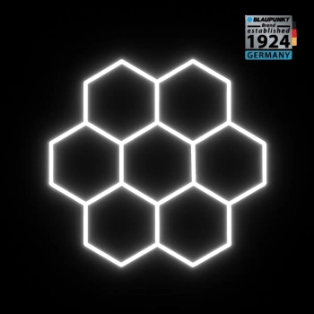 Lampa sufitowa do warsztatu HEX-440-Y13-V11-PS1 LED 216W 4000K IP54 biała