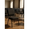 Minimalistyczny fotel konferencyjny Samos KH1501100313 czarny