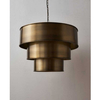Industrialna lampa Morad 69783 Endon wisząca na łańcuchu mosiądz