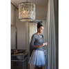 LAMPA wisząca GEMMA HK-GEMMA-P-B-VBZ Elstead HINKLEY glamour OPRAWA kryształowa brąz bursztynowa przezroczysta