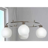 Wisząca lampa JOSH 34-72665 industrialny szklane kule balls chrom białe