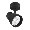 Lampa sufitowa z regulacją Dravo LP-9523/1WS BK do sypialni czarny
