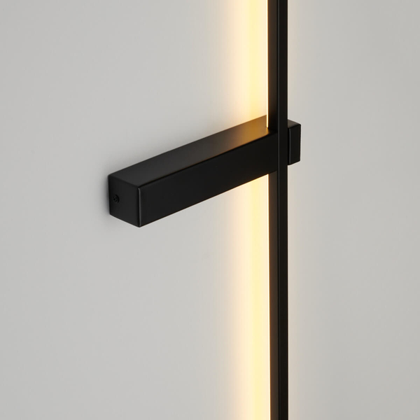 Ścienna lampa stick SOUL SP-MD1022M-BLACK LED 13W 3000K czarna