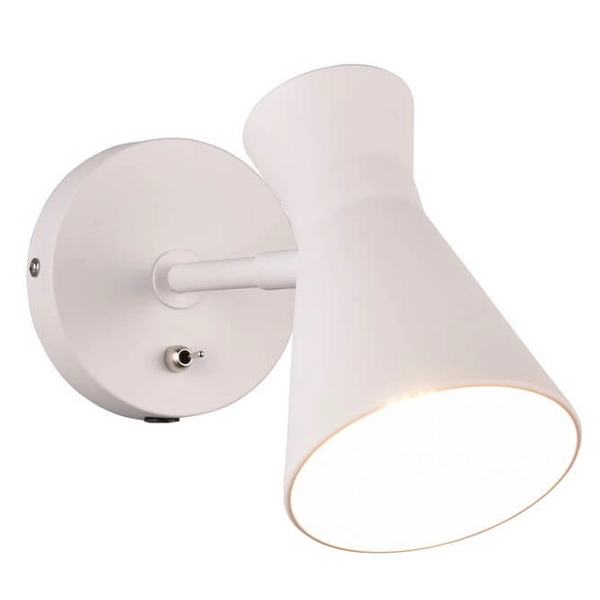 Ścienna lampa z regulacją Enzo R20781731 RL Light włącznik biały