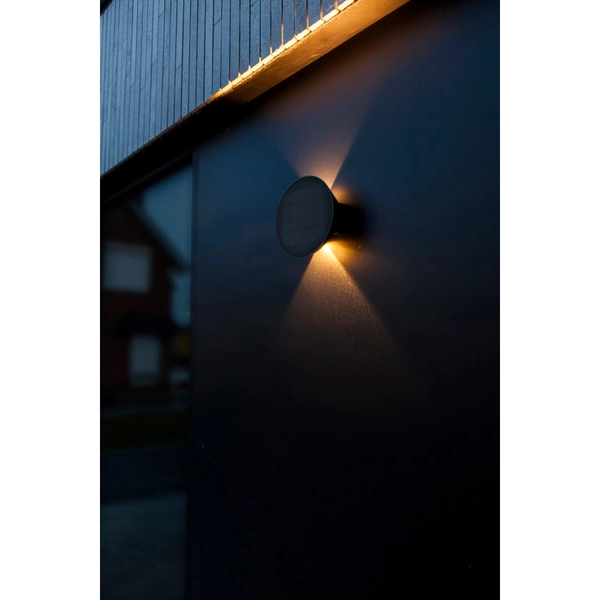 Okrągła lampa ścienna ogrodowa BELKA 6915601335 LED 9W 3000K IP54 szara