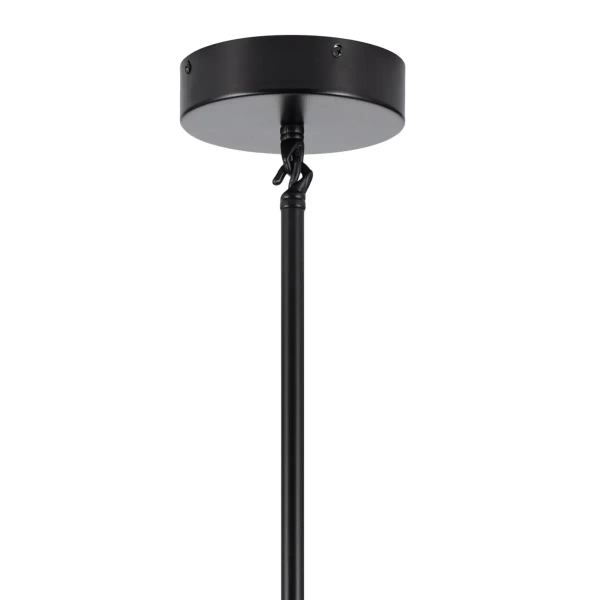 Lampa wisząca molekuły Modern orchid ST-1232-6 black transparent Step nad stół czarna
