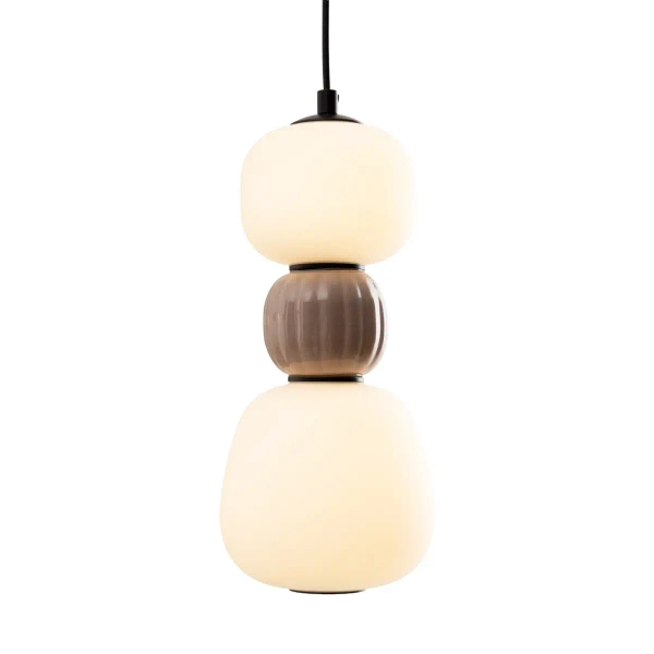 Lampa wisząca nad stół Modern P0628 LED 12W 3000K do salonu brązowy