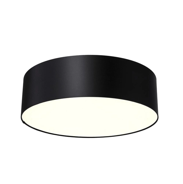 Minimalistyczna lampa natynkowa MOVE 30682302 okrągła czarna