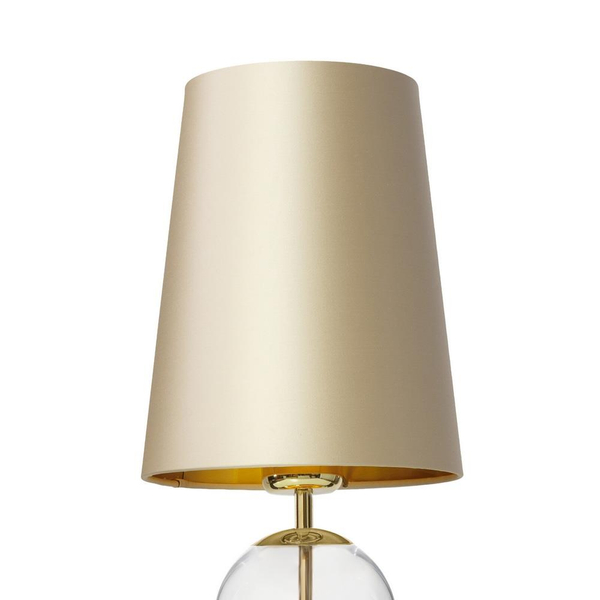 Sypialniana lampa szampańska COCO 41091107 abażurowa lampka nocna