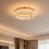 Plafon kryształowy APOLLO ST-8876W-50 złoty LED 12W glamour
