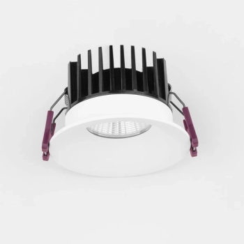 Sufitowa lampa podtynkowa MALLORCA biała LE61580 LED 12W 3000K IP65 wpust