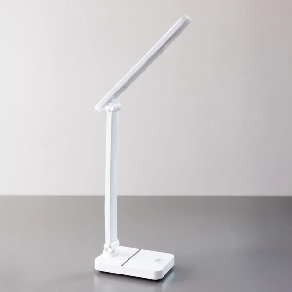 Nowoczesna lampa BIURKOWA 1949-WH LED 8W CCT regulowana biała