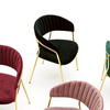 Eleganckie krzesło Margo KH121100121.74 King Home tapicerowane czarne