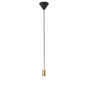 Wisząca lampa do sypialni Paco 2112053035 na kablu mosiądz