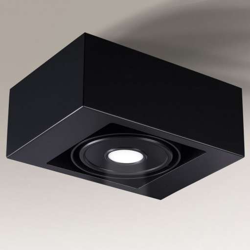 Downlight natynkowy UTO IL 1222 Shilo regulowany kostka LED 10W czarny
