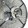 Plafon LAMPA sufitowa VETRO LP-2910/4C Light Prestige okrągła OPRAWA glamour z kryształkami crystals przezroczysty chrom