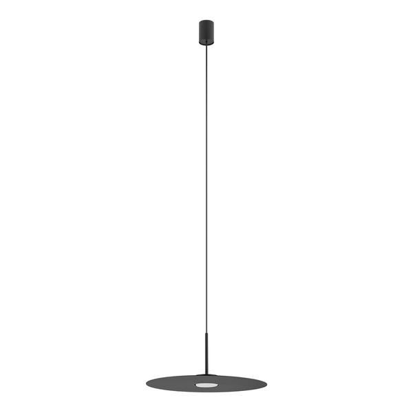Kapeluszowa lampa wisząca Simone 11410 Nowodvorski okrągła czarna