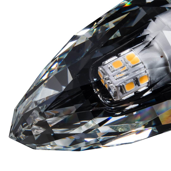 Kryształowa żarówka E14 C37 LED 4W 4000K 500 lm świeczka