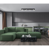Ledowy plafon pokojowy Castelio LED 20W 4000K metalowe czarne