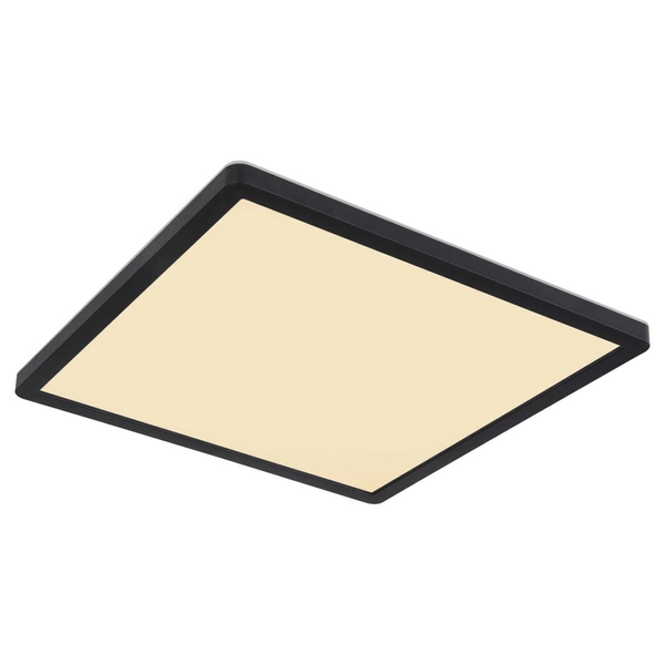 LAMPA sufitowa SAPANA 41563-18B Globo kwadratowa LED 18W 3000K do łazienki IP44 czarna