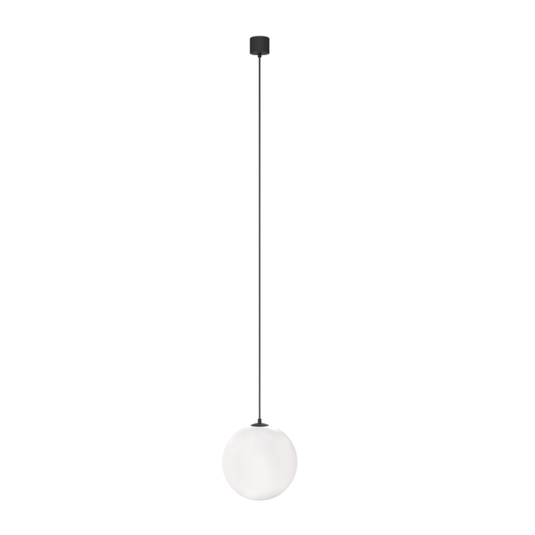 Zwisowa lampa kula Luna P039PL-5W3K-20-B Maytoni LED 5W 3000K biała czarna