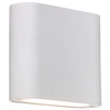 Zewnętrzna LAMPA ścienna SAPRI LP-1556/1W WH Light Prestige ścienna OPRAWA outdoor LED 6W 4000K metalowa IP54 biała
