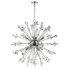 Designerska wisząca lampa Exodus EXO0850 kryształowa chrom