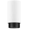 Sufitowa lampa tuba TORVILA LE45620 do salonu czarny biały