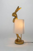 Biurkowa lampka stołowa Rabbit Kare 61598 złota biała