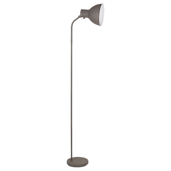 LAMPA podłogowa DEREK 4329 Rabalux stojąca OPRAWA do salonu szara