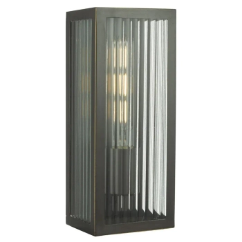 Elewacyjna lampa ogrodowa Keegan KEE5263 prostokątna IP44 czarny