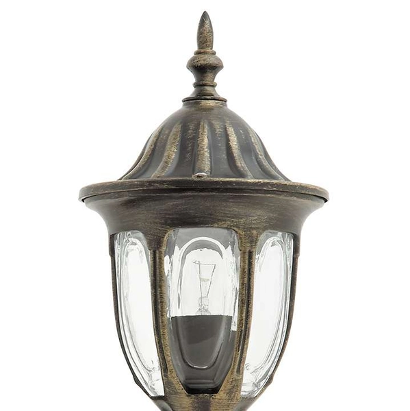 Zewnętrzna LAMPA ogrodowa MILANO 8372 Rabalux elewacyjna OPRAWA ścienna KINKIET retro outdoor złoto antyczne