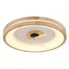 Sufitowa lampa GATIAN 03650 LED 30W 2700-6500K wentylator drewniany biały