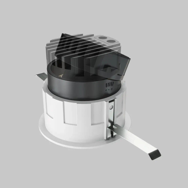 Sufitowa wpuszczana lampka Wise DL057-10W3K-W LED 10W 3000K biała