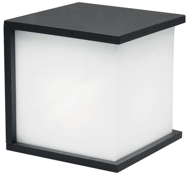 Kinkiet zewnętrzny TORSTEN-SQ Elstead IP44 kostka minimalizm biała