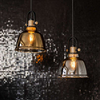 Wisząca LAMPA regulowana AMALFI 9153 Nowodvorski szklana OPRAWA industrialny ZWIS ruchomy złoty