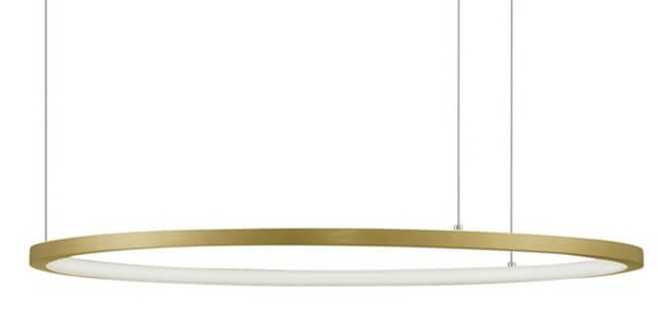 Lampa wisząca TOLUCA LE42777 LED 36W 3000k okrągła nad łóżko złota
