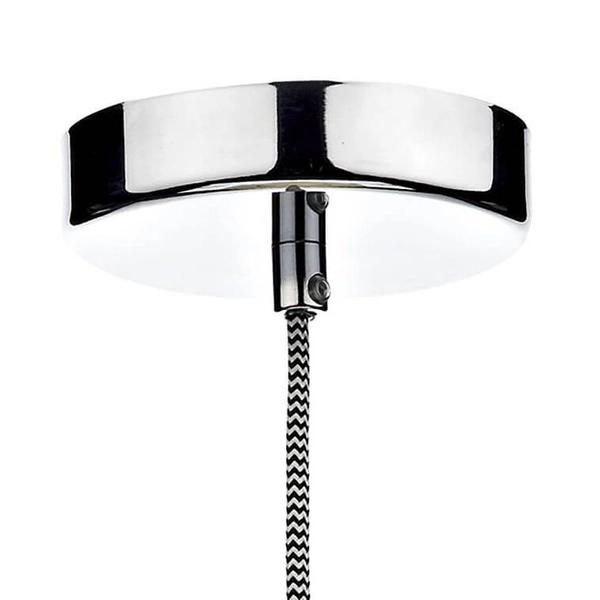 Wisząca lampa Dynamo DYN0133 Dar Lighting nad wyspę kremowa chrom
