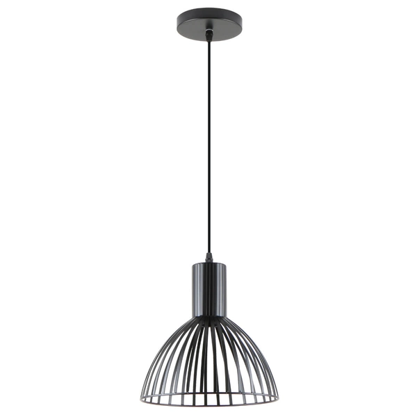 Metalowa lampa wisząca Dolia A8082-BK Zumaline do kuchni czarna