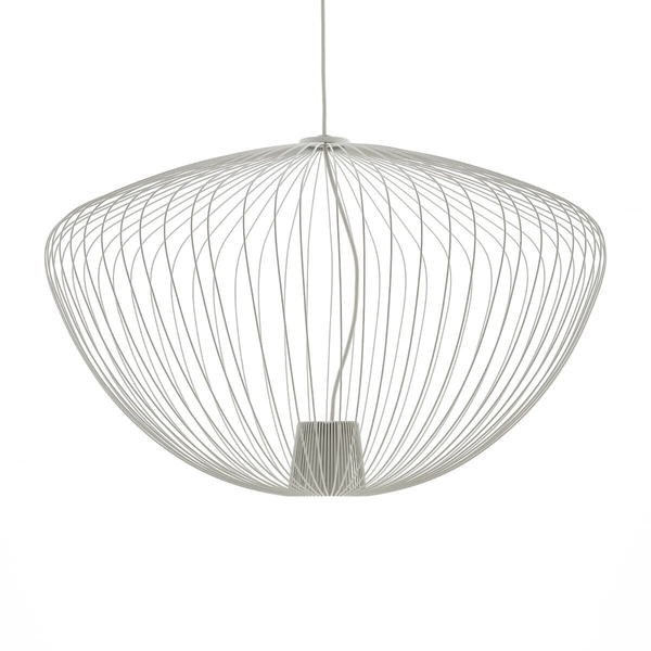 Lampa wisząca Pumpkin 11251 Nowodvorski pojedyncza do kuchni jasna szara