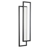 Naścienna lampa SYMMETRY ST-MD1027S LED 19W 3000K ramki do salonu czarna