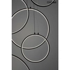 Pierścieniowa lampa wisząca Circulo MSE010100371 Moosee LED 156W 3000K czarna