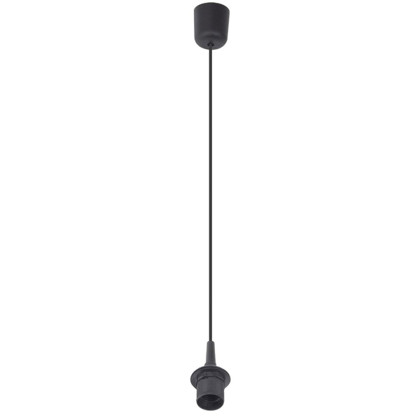 Zawiesie na kablu Cord 93327/06 nowoczesne czarne