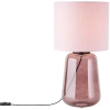 Szklana lampa stołowa Hydra 94546/08 do salonu fioletowa przezroczysta